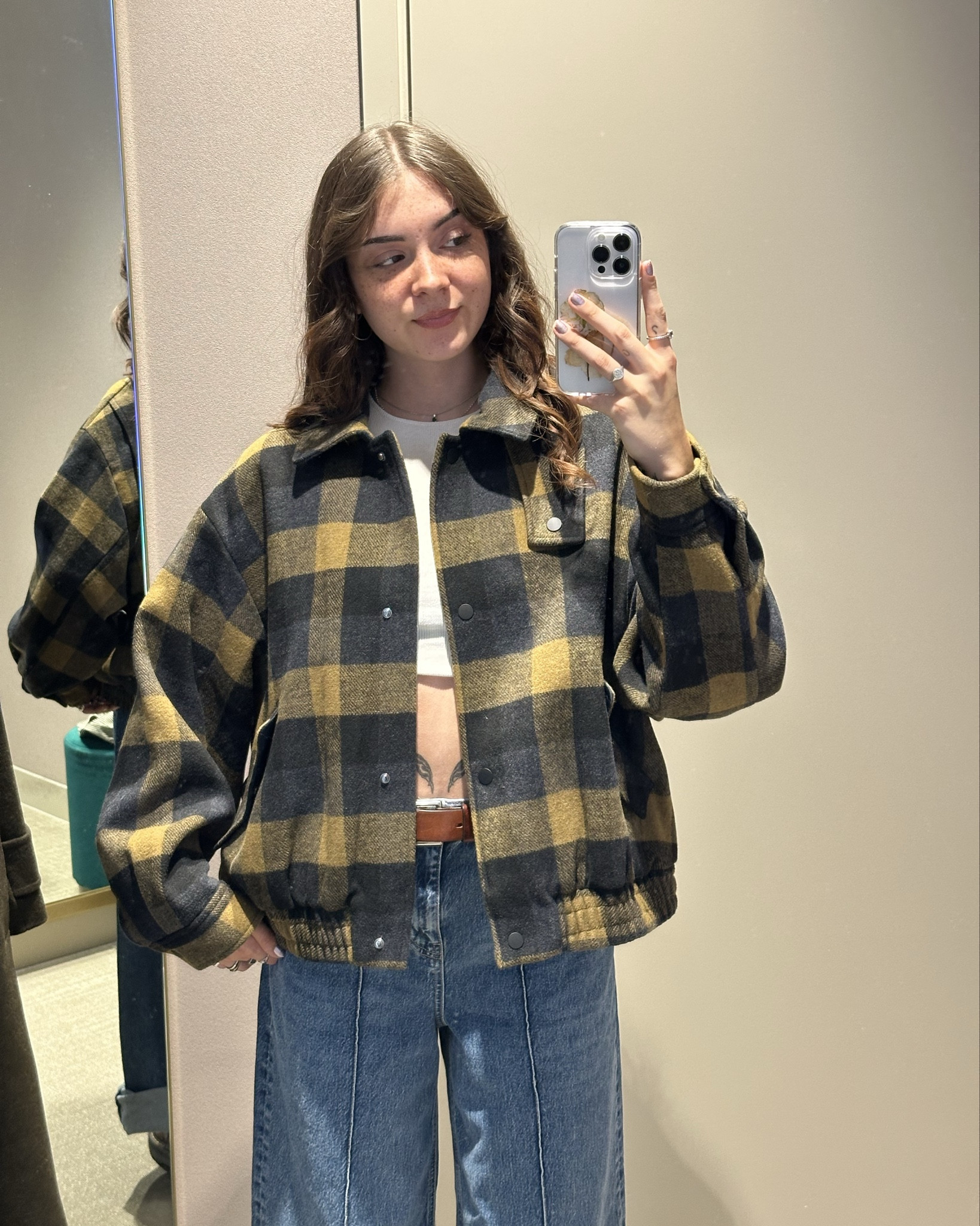 Autumn bomber jacket and the perfect jeans