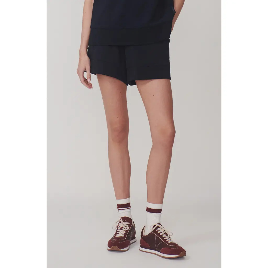 Varley Atrium High Waist Shorts in Navy at Nordstrom, Size Large | Nordstrom