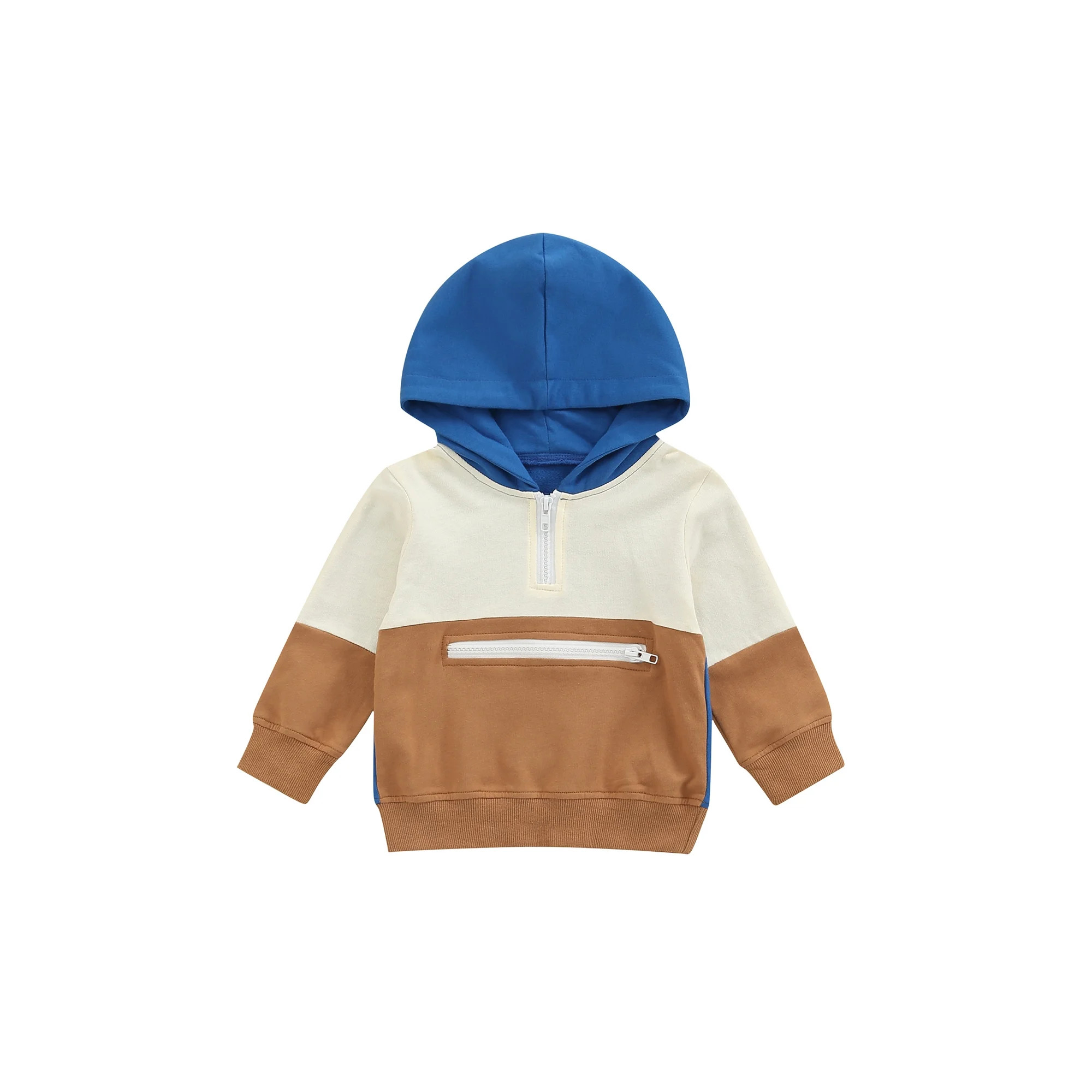 Bagilaanoe Toddler Baby Boy Oversized Hooded Sweatshirt Long Sleeve Pullover 6M 12M 18M 24M 3T 4T... | Walmart (US)