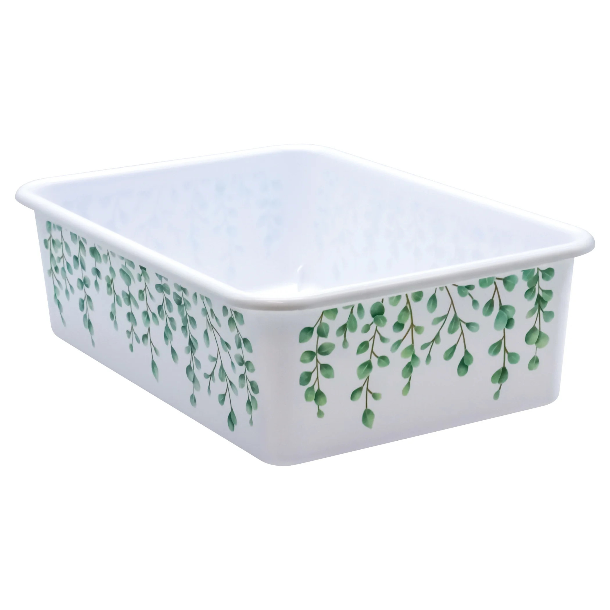 Eucalyptus Large Plastc Storage Bin - Walmart.com | Walmart (US)