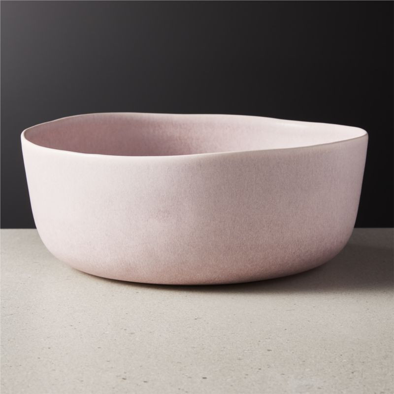 Drift Reactive Lavender Serving Bowl + Reviews | CB2 | CB2