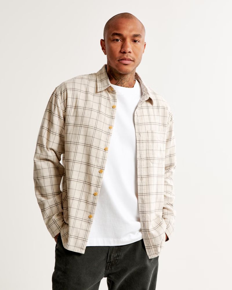 90s Relaxed Flannel | Abercrombie & Fitch (US)