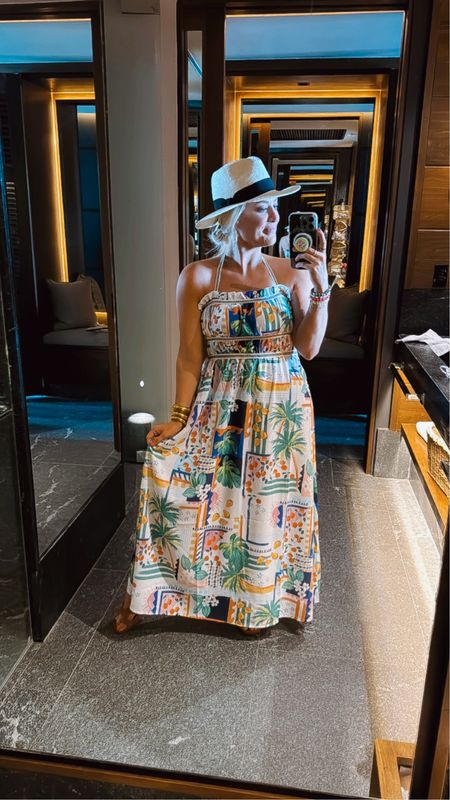 Amazon maxi dress - size small 
Mexico vacation summer outfit inspo 

#LTKMidsize #LTKStyleTip #LTKTravel