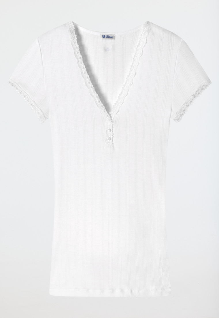 Shirt kurzarm wei\u00df - Revival Agathe | SCHIESSER | schiesser.com DE
