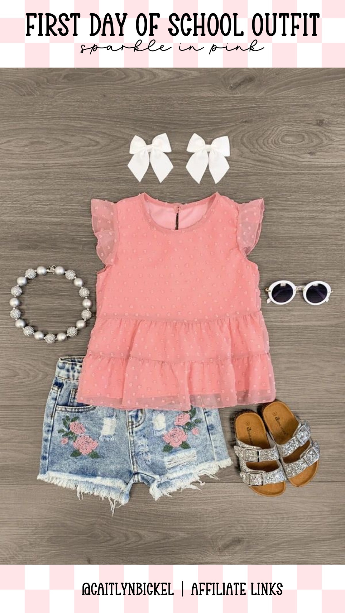 The cutest first day of school outfit 

#LTKBacktoSchool #LTKKids #LTKSeasonal