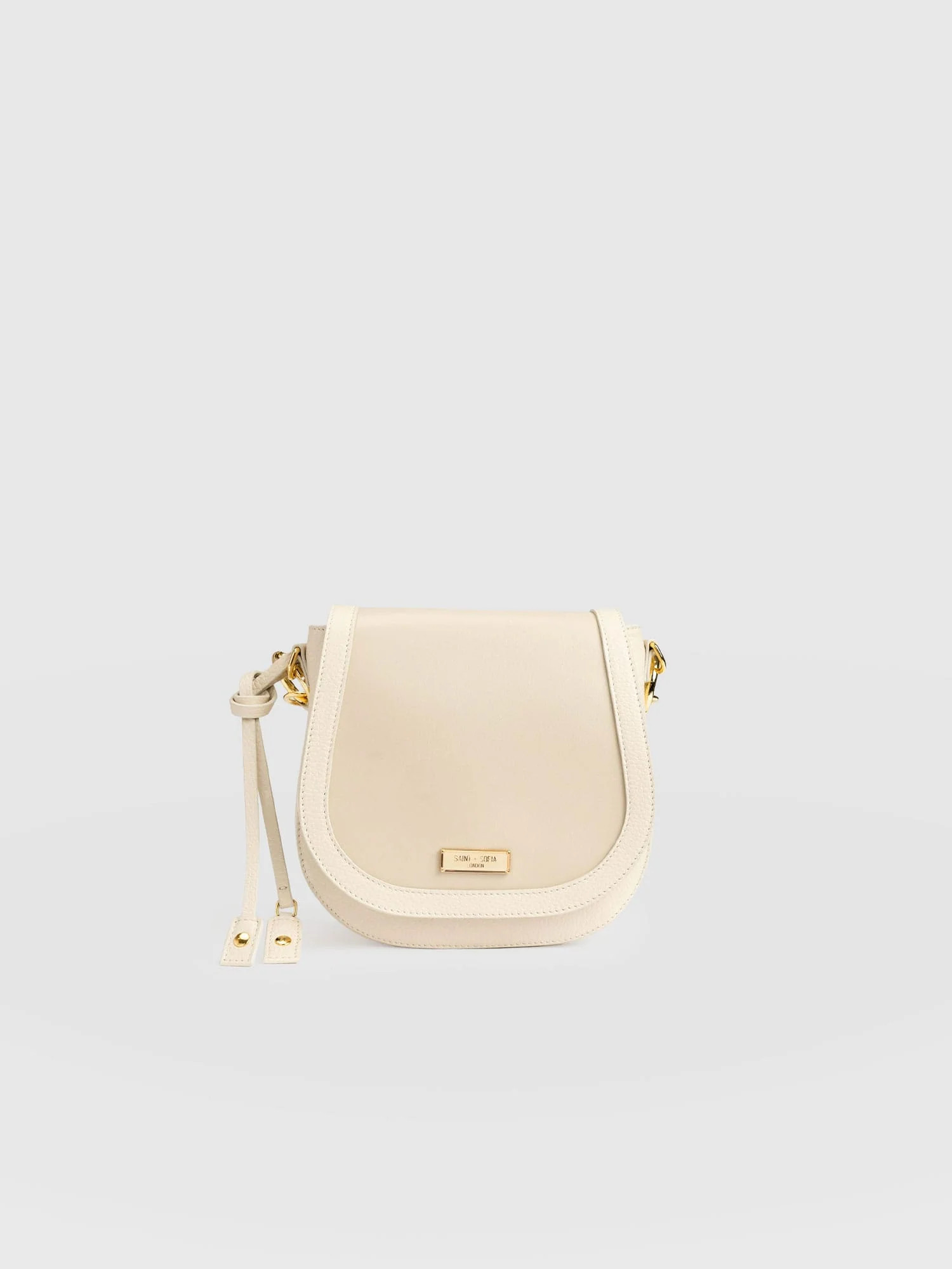 Saddle Bag - Cream | Saint + Sofia UK
