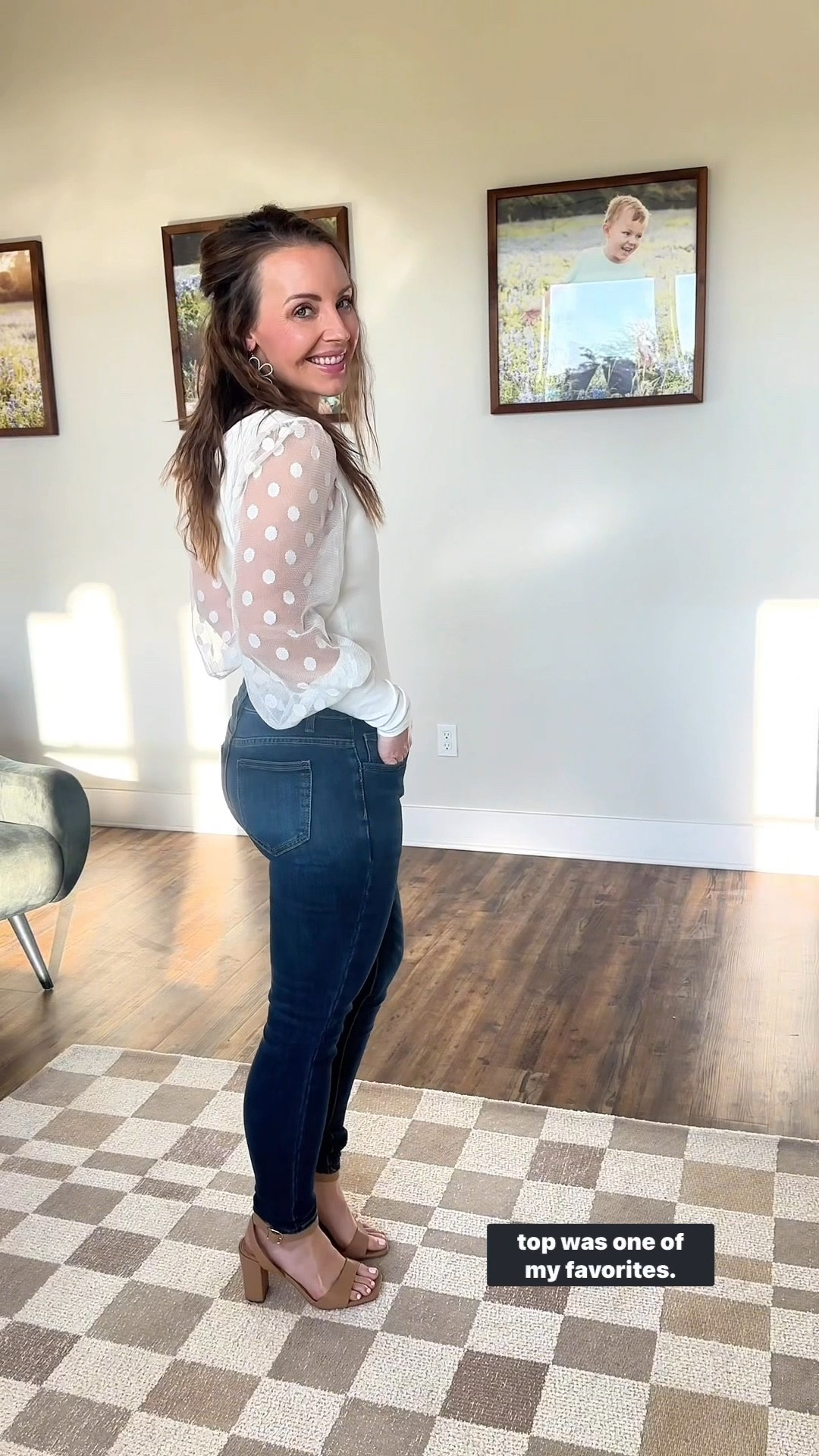 Amazon Spring Outfit Inspo: This long Sleeve Polk a Dot Top is a MUST-Have!! Comes in a variety of colors and you can pair it so many ways by dressing it up or down! 

Mom outfits | women over 30 | spring casual outfit ideas | long sleeve tops | denim 

I’m currently  5’3”, 130lbs, Size Medium - top fits true to size. Probably could have fit into a small, but I like my clothing to naturally fit a little loose. 🫶🏼



#LTKWatchNow #LTKStyleTip #LTKFindsUnder50