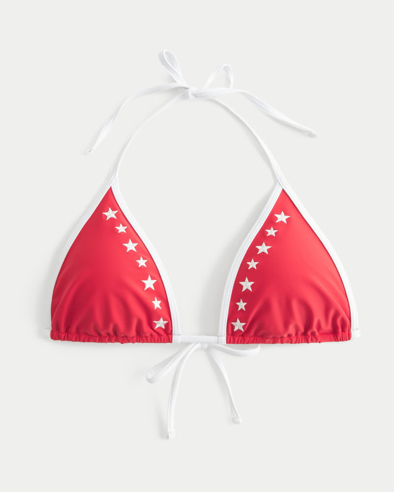 Women's Triangle Bikini Top from Hollister | Hollister (US)