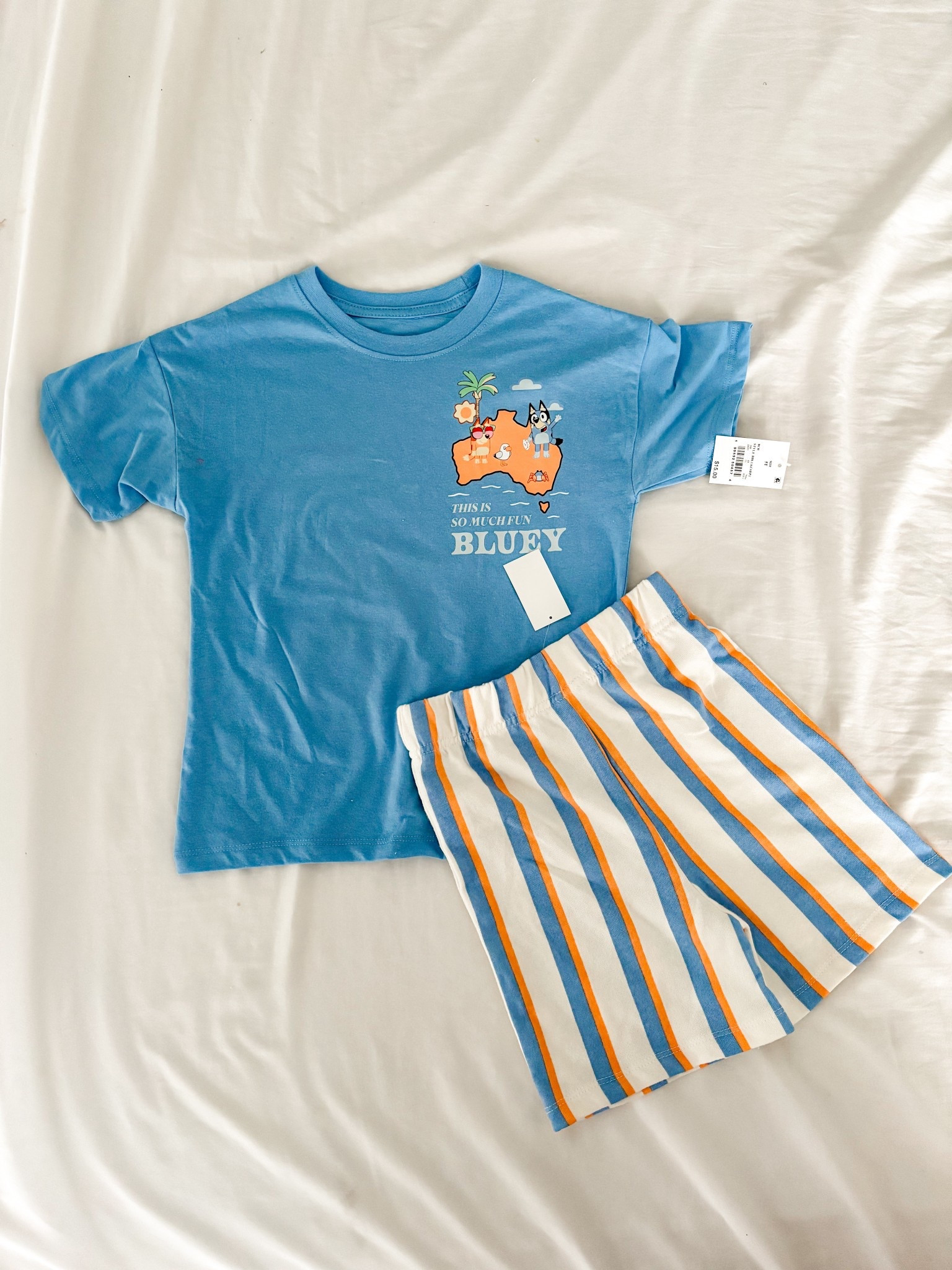 The cutest bluey set for this spring and summer!
.
Disney world outfits, bluey outfit, Disneyland outfit, animal kingdom outfit, target finds, boys spring clothes, boys summer clothes, toddler summer clothes, toddler boy clothes, dcl, Disney cruise outfit, Disney wish, Disney destiny, Disney boys clothes, Disney vacation, Disney essentials, Disney world must haves @Target 

#LTKKids #LTKTravel #LTKBaby