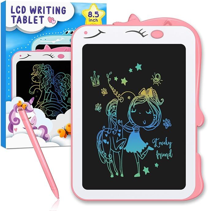 Unicorn Toy Gifts for Girls Boys - CHEERFUN LCD Writing Tablet for Kids | Toddler Travel Road Tri... | Amazon (US)