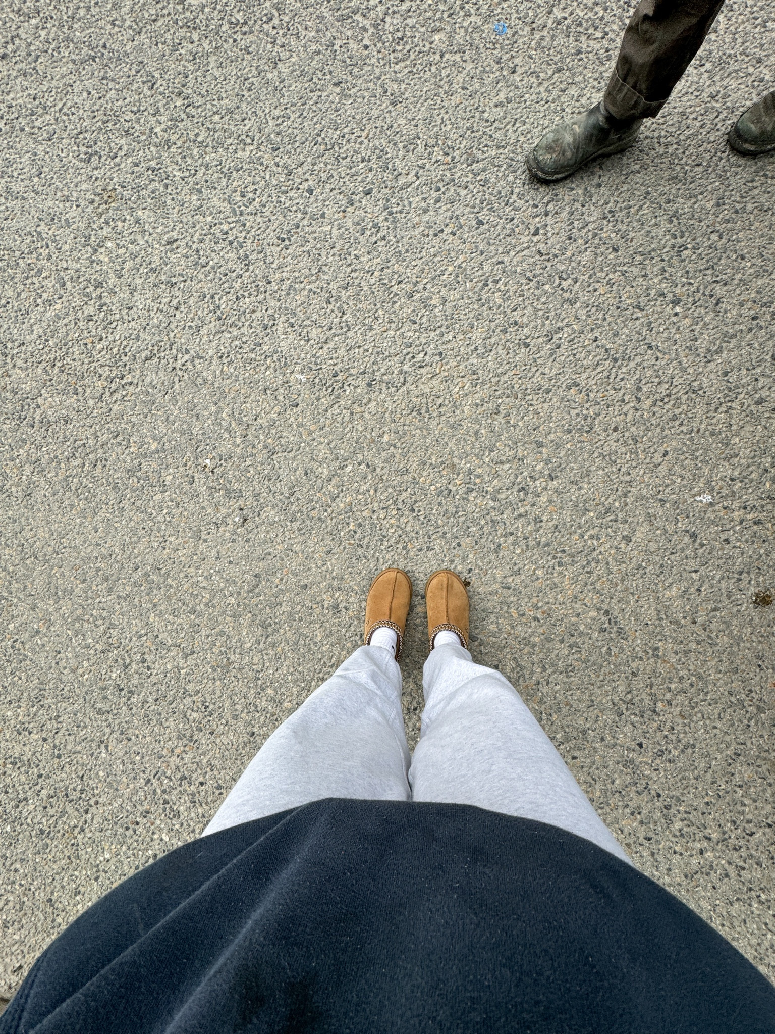 my favorite shoes and sweatpants!! these sweats shrink in the wash so I recommend sizing up 