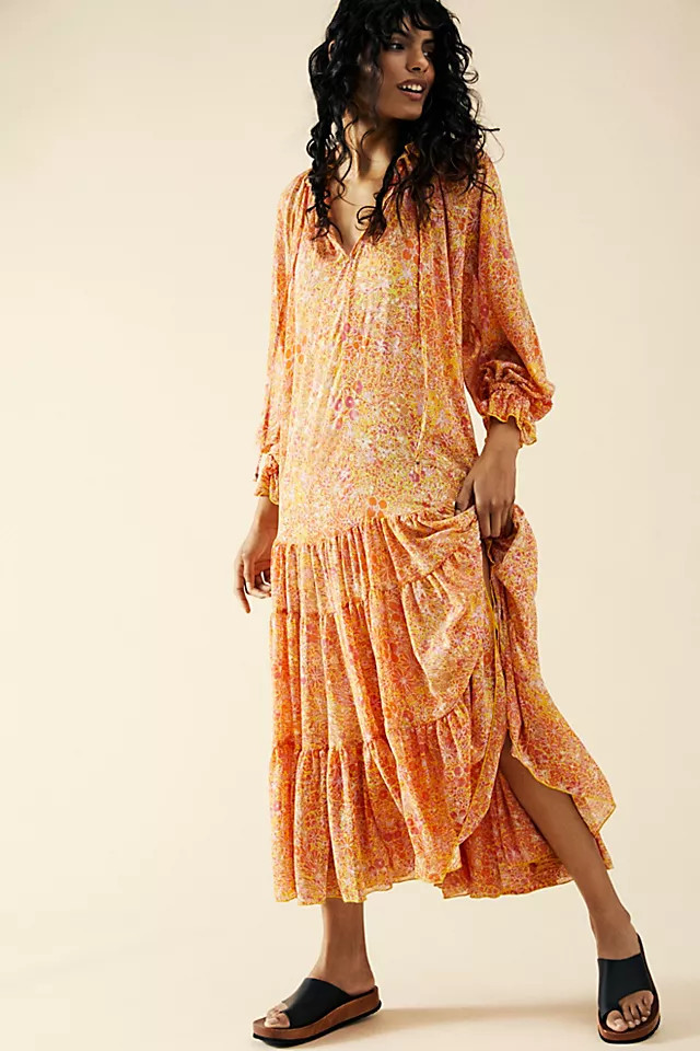 Feeling Groovy Maxi Dress | Free People (Global - UK&FR Excluded)