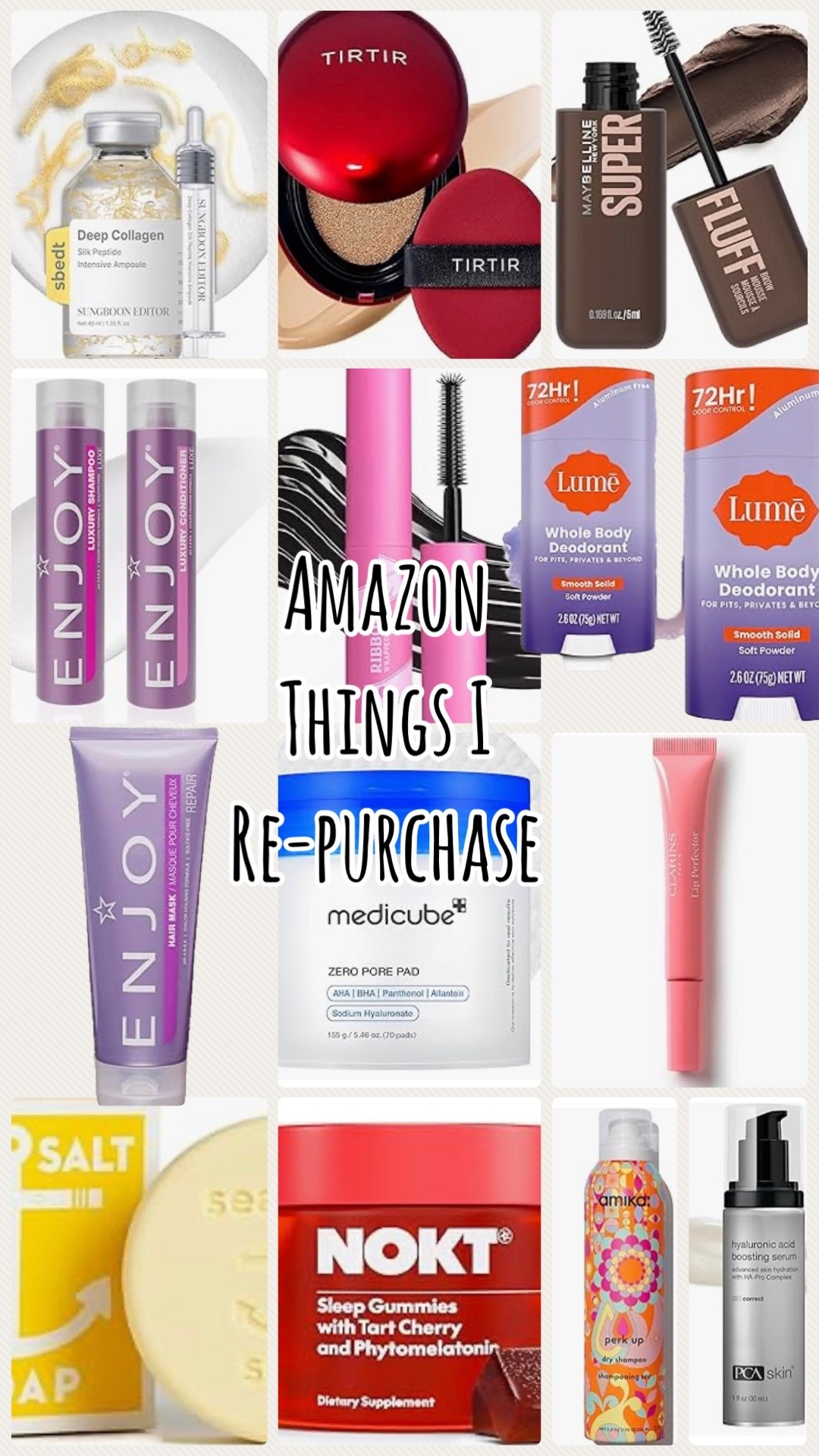 Things I re-purchase from Amazon
Many of them set up on subscription
Genuine things I love as a 53-year-old midlife woman💫

Favorite things, 

#LTKOver40 #LTKmomlife #LTKdayinmylife