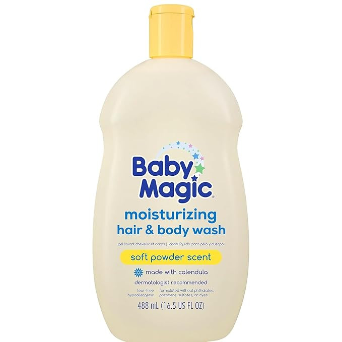 Baby Magic Moisturizing Hair & Body Wash, 16.5 Fl Oz | Amazon (US)