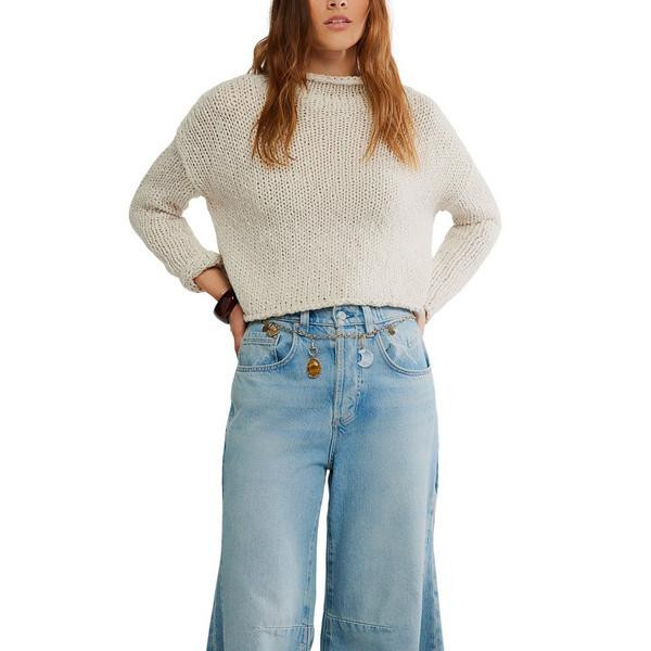 Women's Free People Pullover Sweater Opal Rollneck XSmall Tea | Scheels Sports