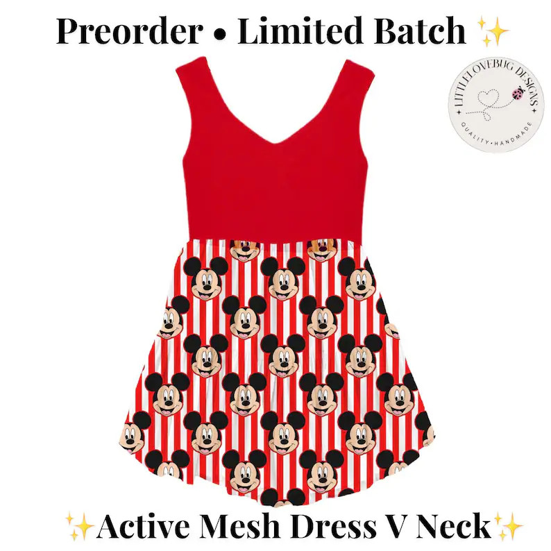 Preorder Mickey Dress, Red Disney Outfit, Girls Disney Dress, Park Outfit, Mommy and Me - Etsy | Etsy (Global)