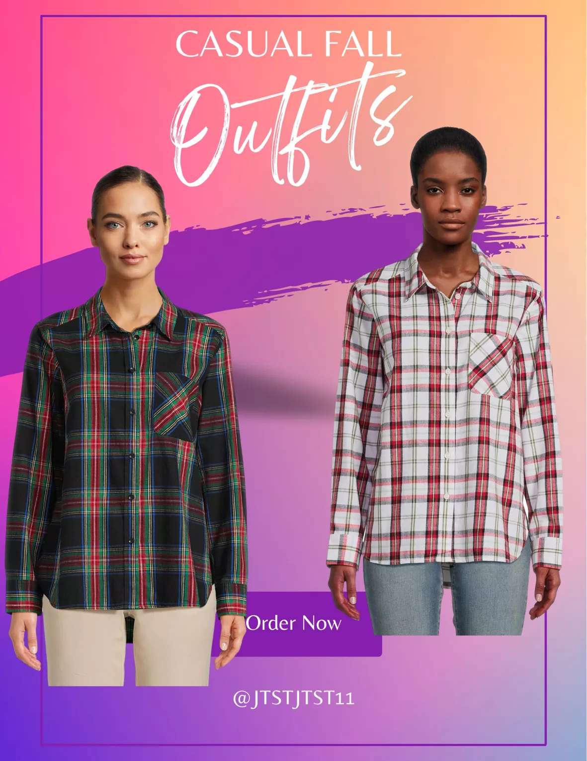 Time and Tru Women's Flannel … curated on LTK