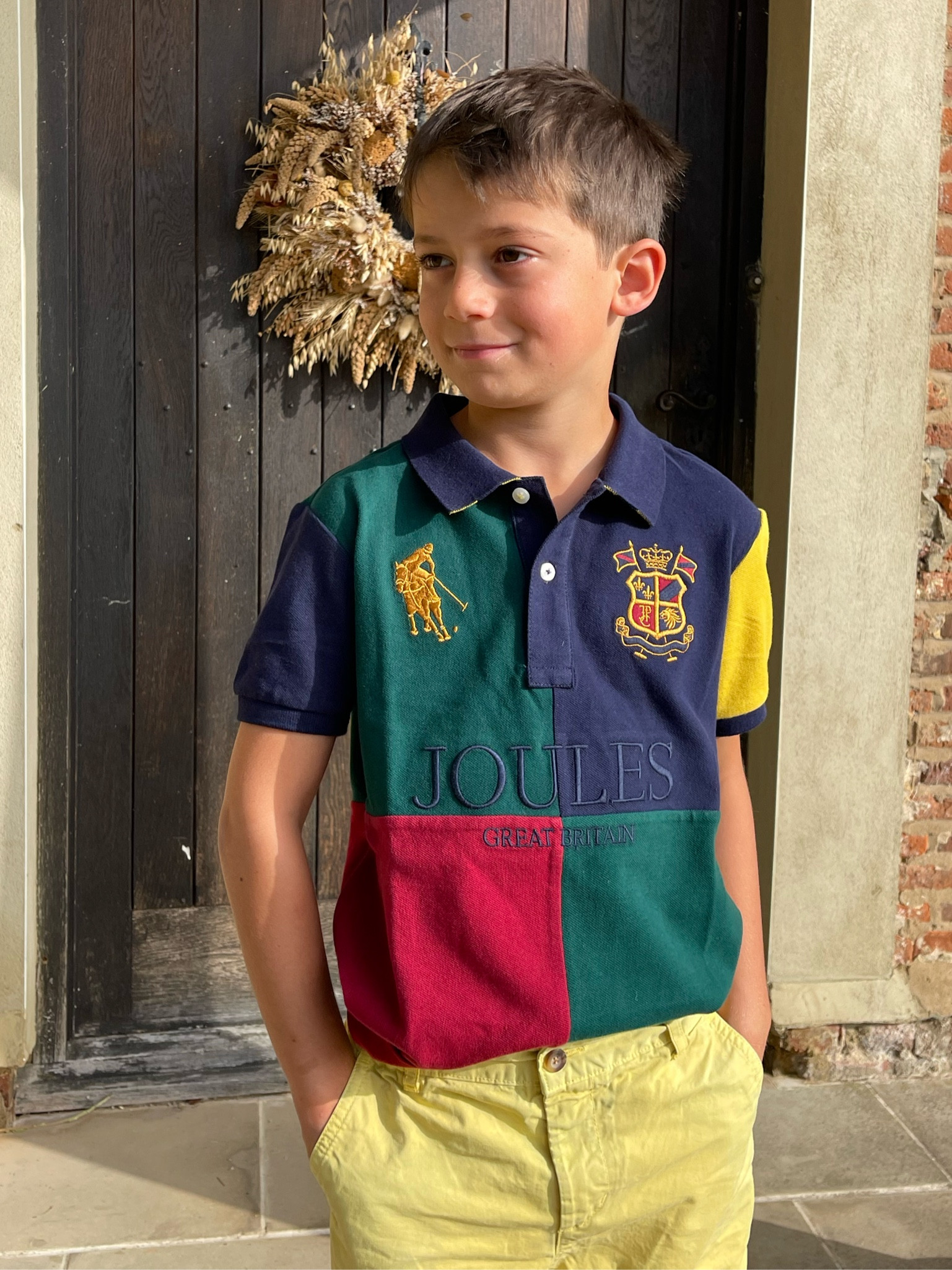 Smart but comfy and fun boys outfit 