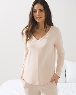 Aloe Knit Long Sleeve Top | Soma Intimates