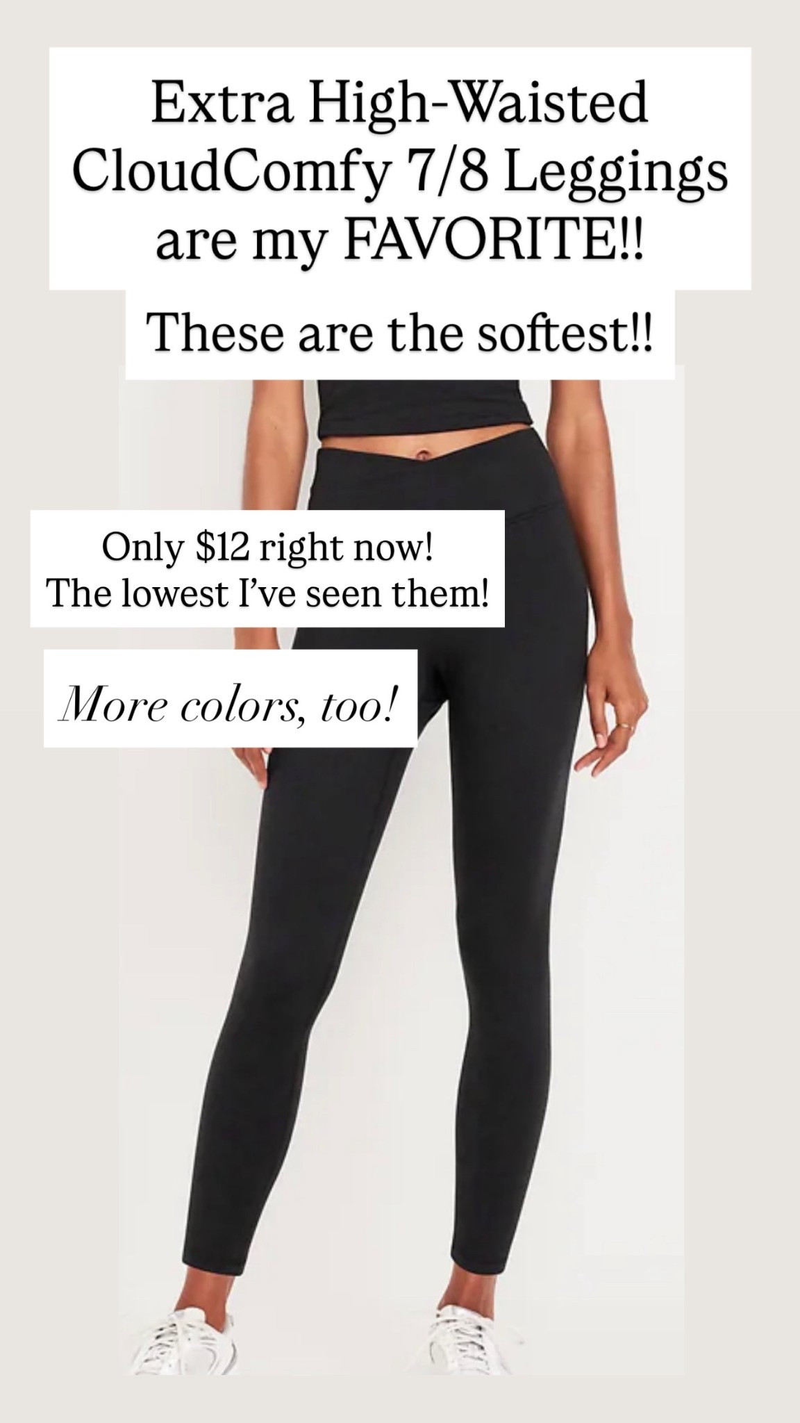 Softest leggings ever!!! Only $12

#LTKSaleAlert