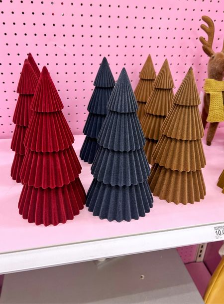 Flocked Christmas Tree Figurines

Available in several colors. Target finds, Target Christmas, holiday decor, Christmas decor

#LTKsalealert #LTKhome #LTKHoliday
