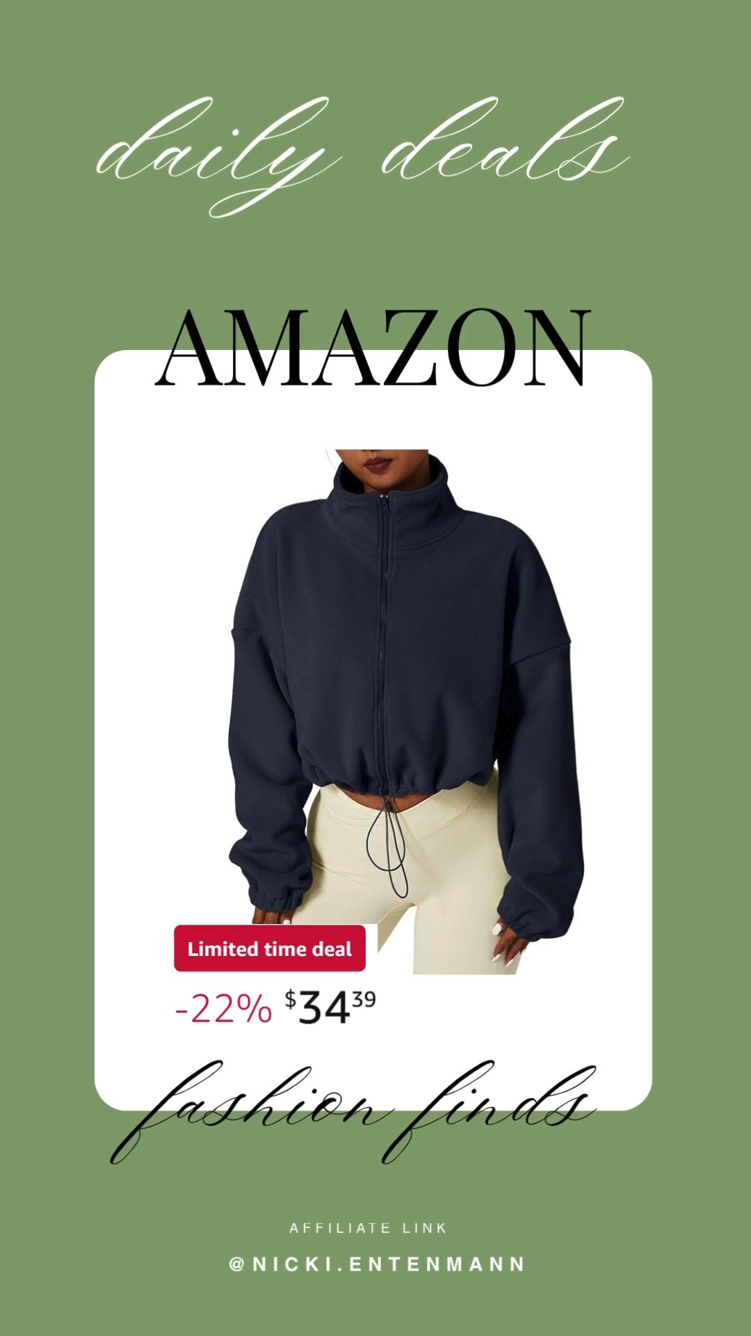 This womens full zip fleece short jacket warm winter long sleeve brings cheerful comfort and effortless style to everyday outfits with cozy flair. #FleeceJacket #WinterStyle #WomenFashion #WardrobeEssentials #DailyOutfits #LifestyleLooks #CozyWear #ModernStyle #FashionBasics #StyleFavorites 🧥❄️✨
 

 #LTKootd #LTKSeasonal #LTKTravel