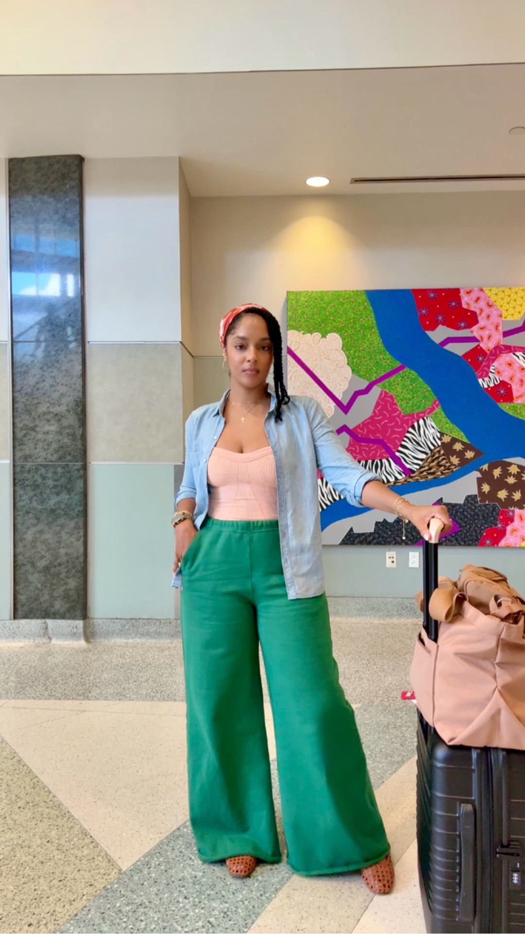 The pants run a bit big, so I sized down to a small.

Pants S
Top M/L

#LTKActive #LTKStyleTip