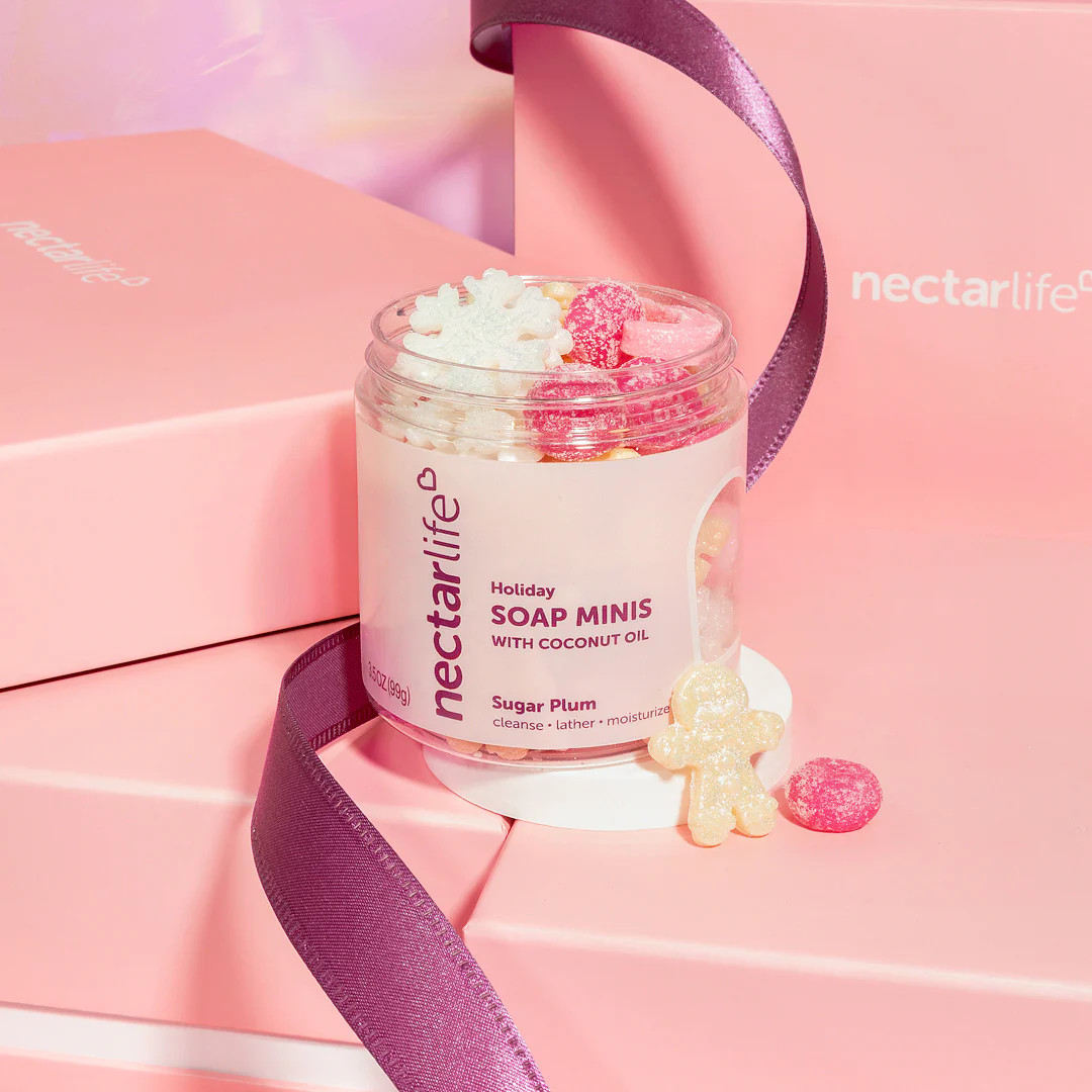 Sugar Plum Holiday Soap Minis | Nectar Bath Treats