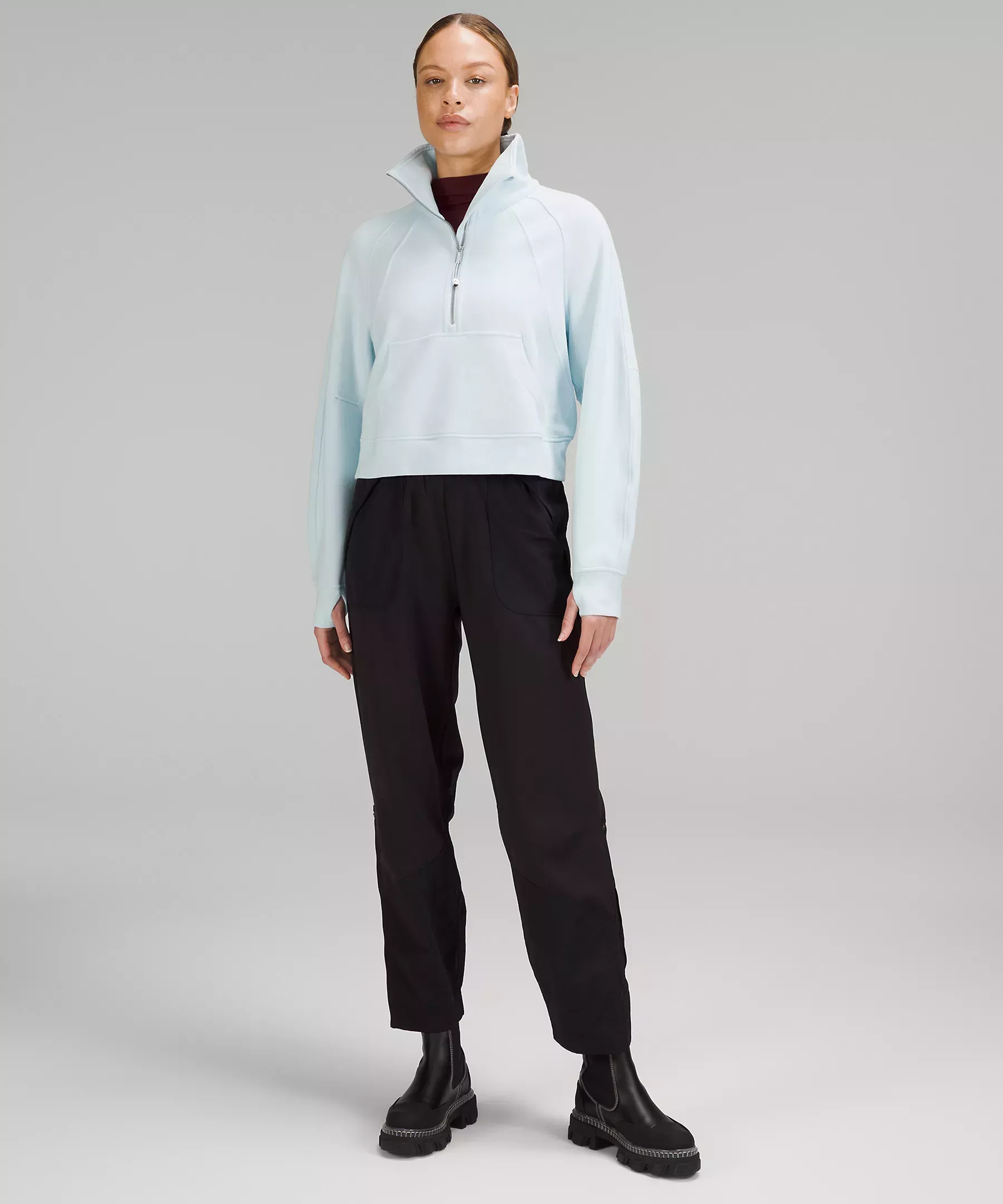 Scuba Oversized Funnel Neck Half … curated on LTK