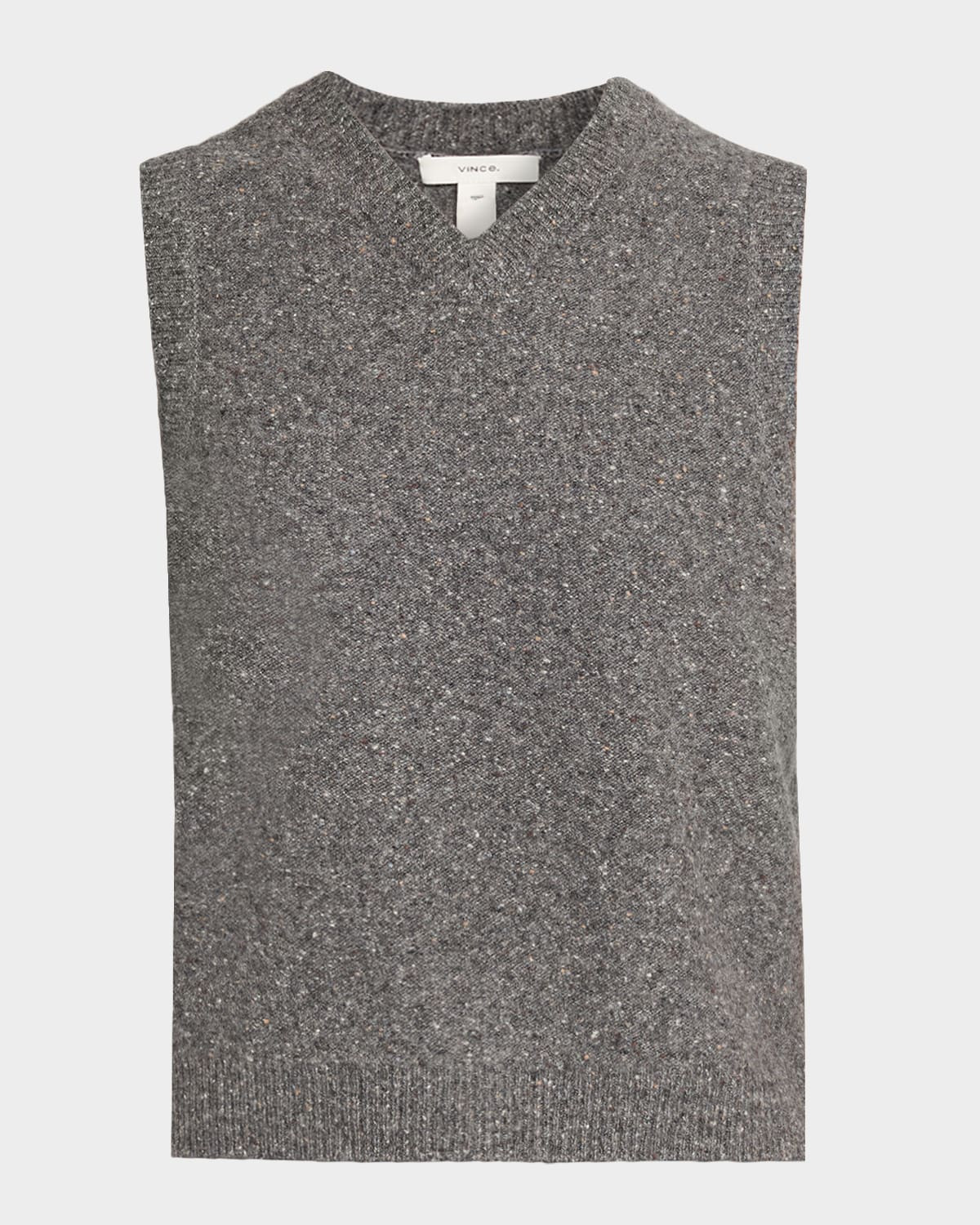 Donegal Plush Cashmere Sweater Vest | Neiman Marcus