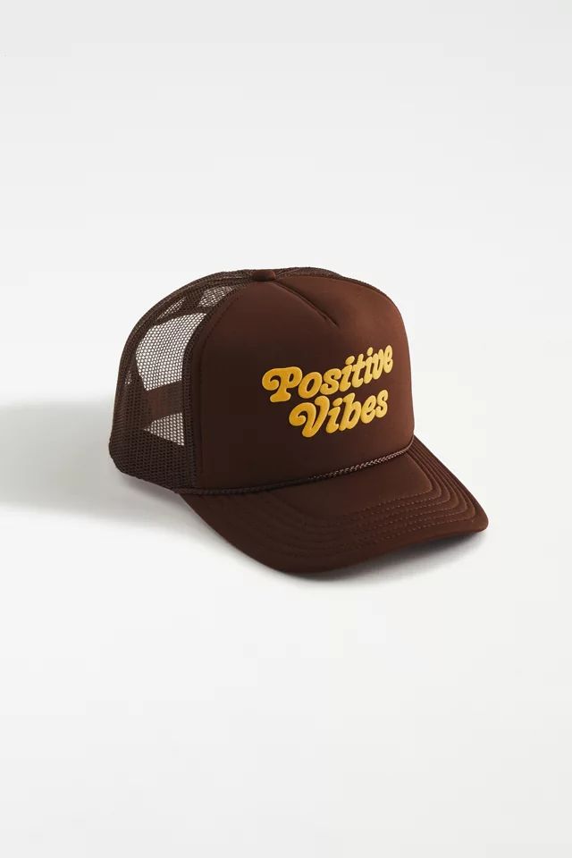 Positive Vibes Trucker Hat | Urban Outfitters (US and RoW)