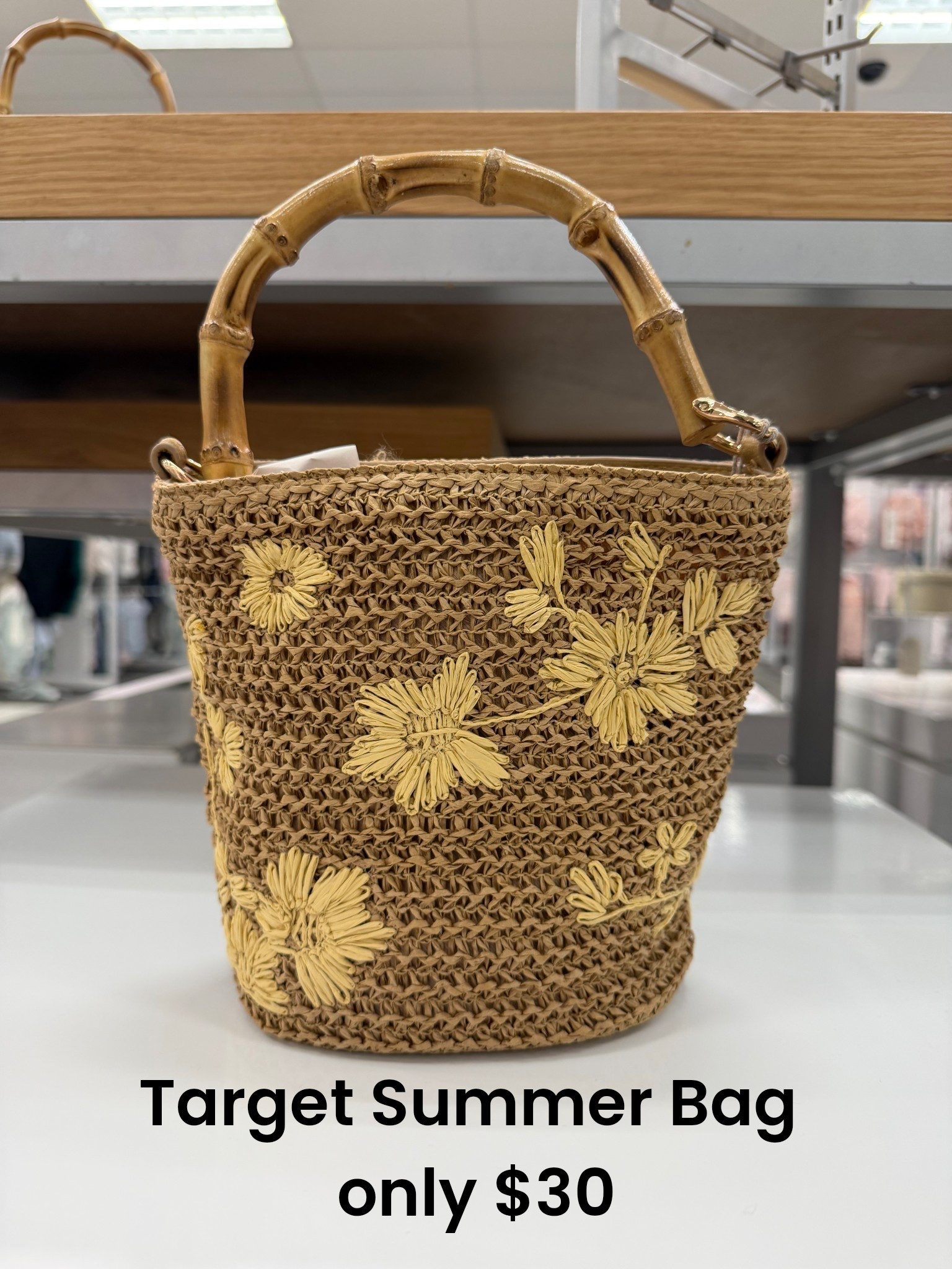 $30 at Target and it looks like something you’d find on vacation 🌼
would you grab this or pass? 👀

#LTKootd #LTKSeasonal #LTKTravel