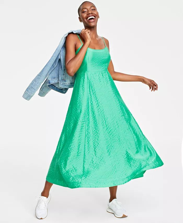 On 34th Women's Scoop-Neck Sleeveless Maxi Dress, Created for Macy's - Macy's | Macy's