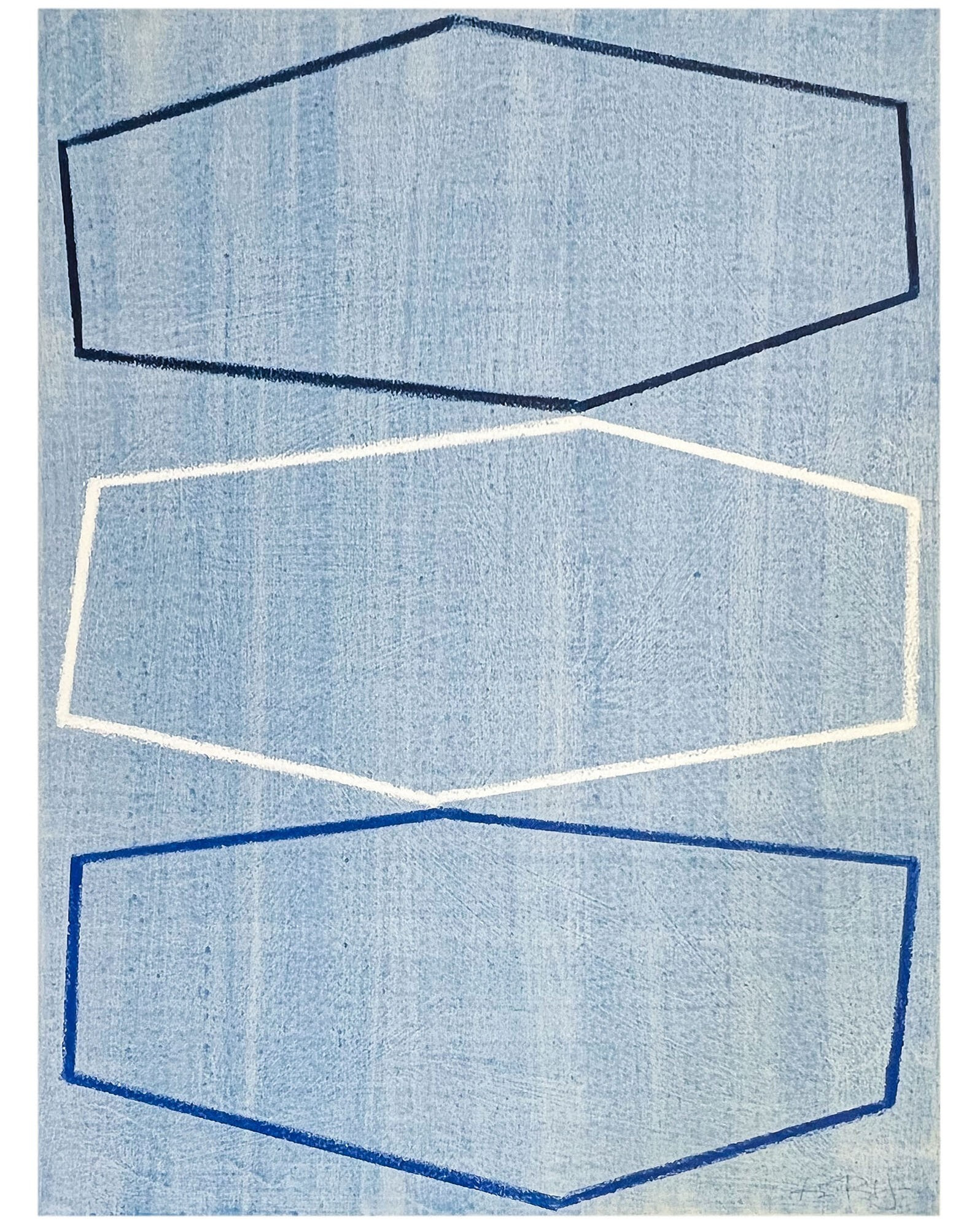 "Tribe in Blue" by Kayce Hughes | Serena and Lily