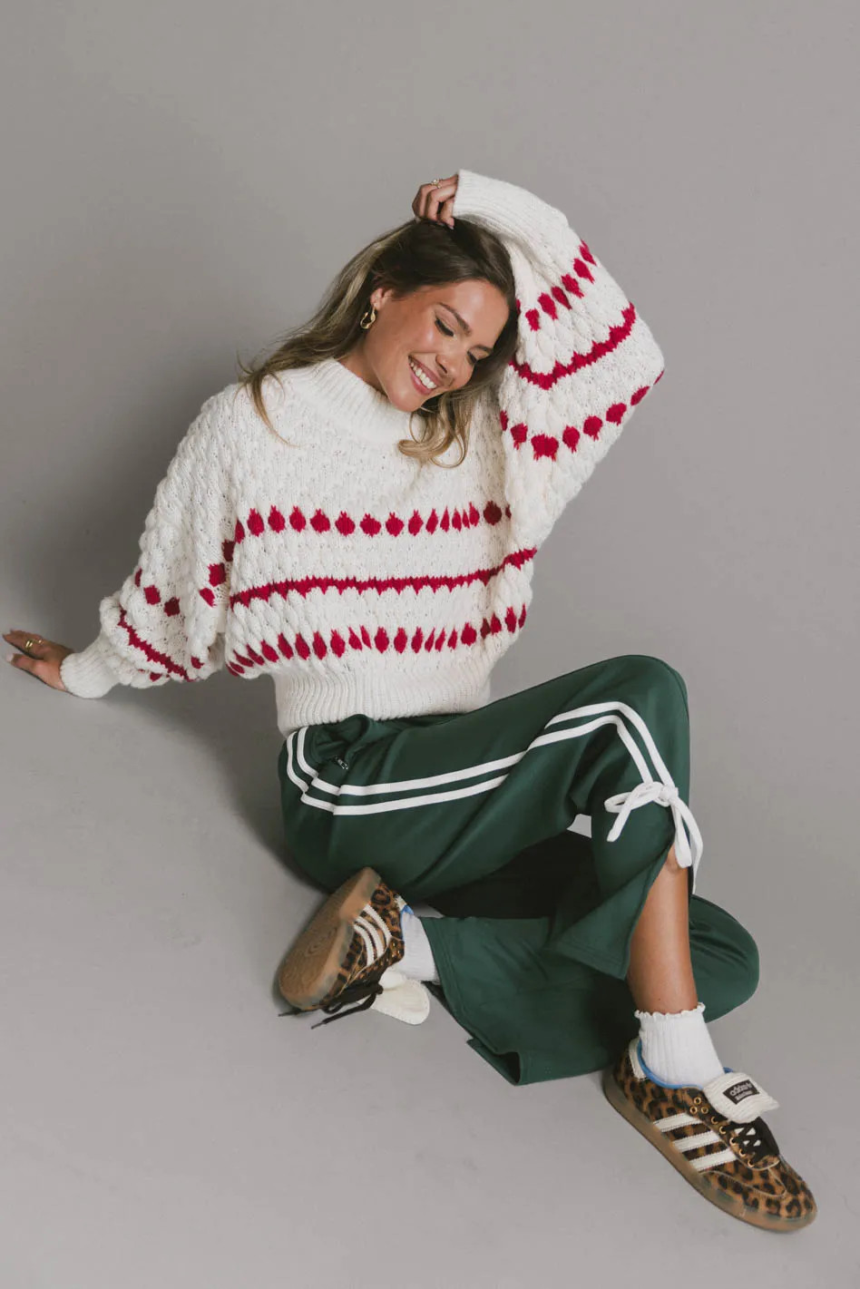 Astrid Track Pants in Green | Böhme US