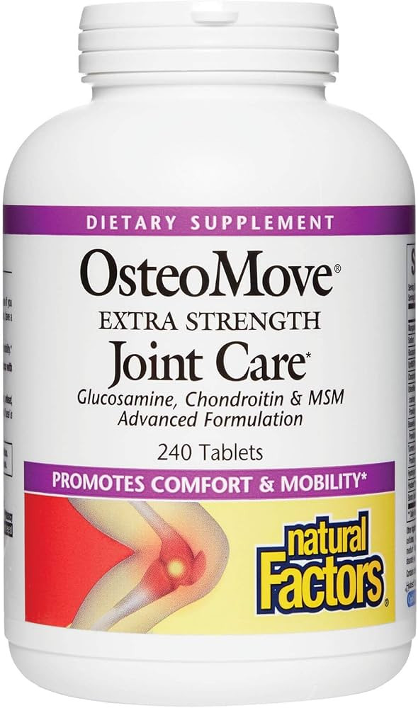 Natural Factors, OsteoMove Joint Care, Extra Strength Support for Joint and Bone Health, Non-GMO,... | Amazon (US)