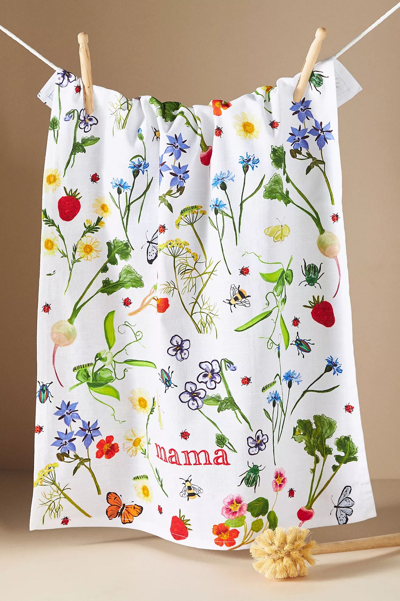 Monarch Mama Dish Towel | Anthropologie (US)