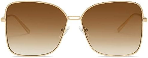 SOJOS Trendy Square Oversized Sunglasses Womens Mens UV400 Big Large Designer Shades SJ1082 | Amazon (US)