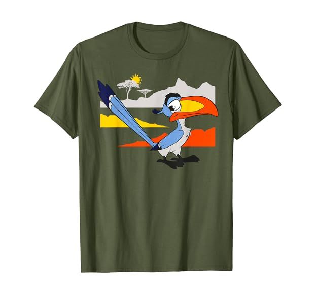 Disney The Lion King Zazu Pride Lands T-Shirt T-Shirt | Amazon (US)