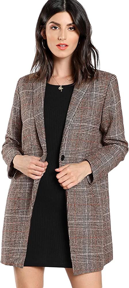 Shein lapel Collar Blazer  | Amazon (US)