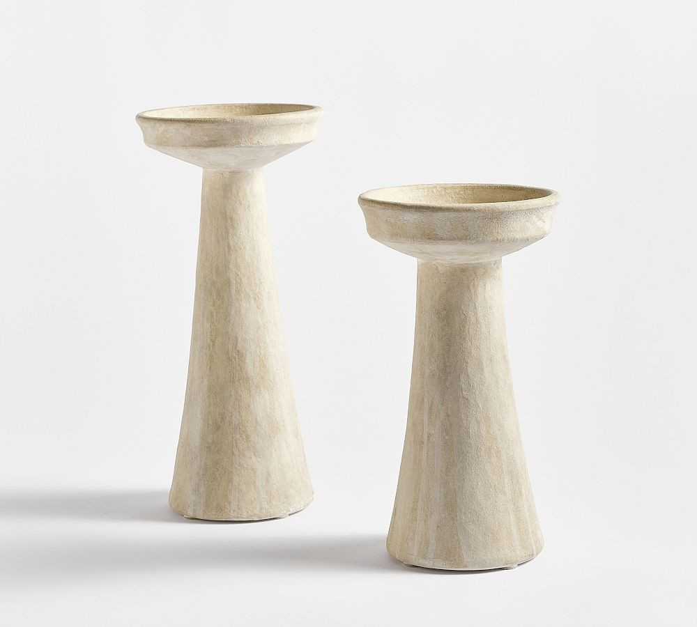 Artisan Studio Handcrafted Pillar Holders | Pottery Barn (US)