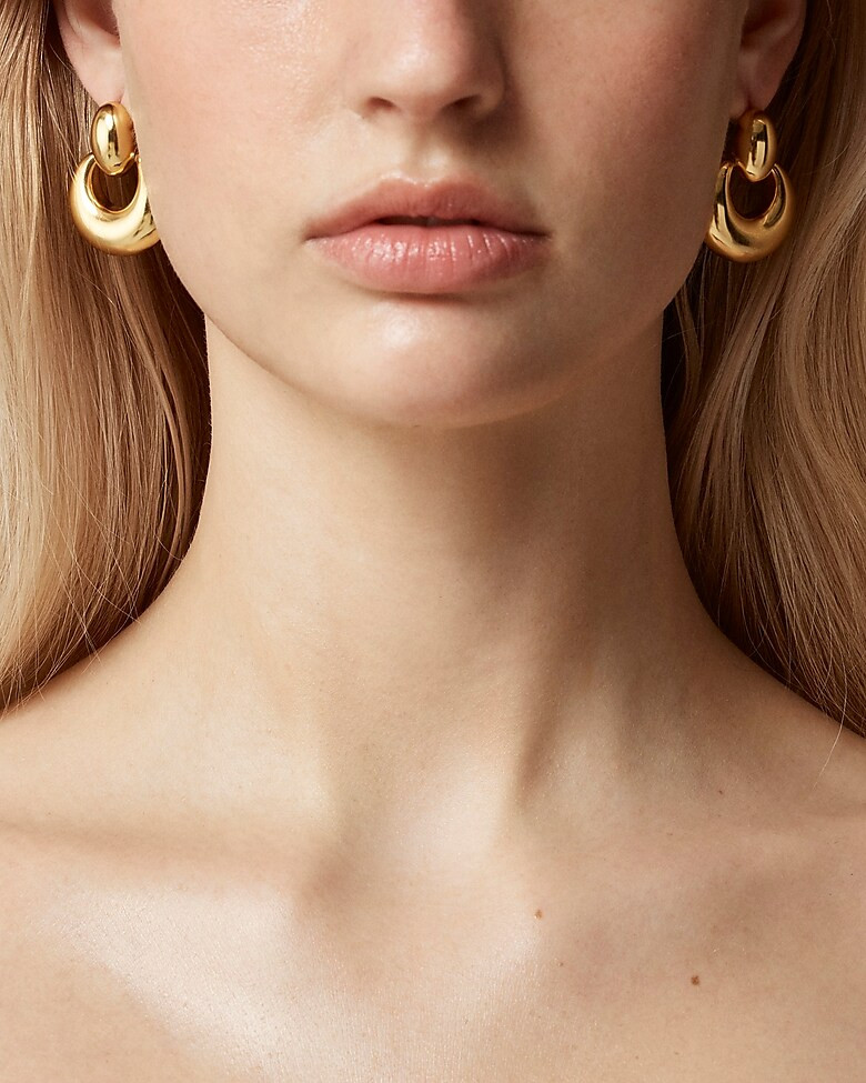 Door knocker drop earrings | J. Crew US