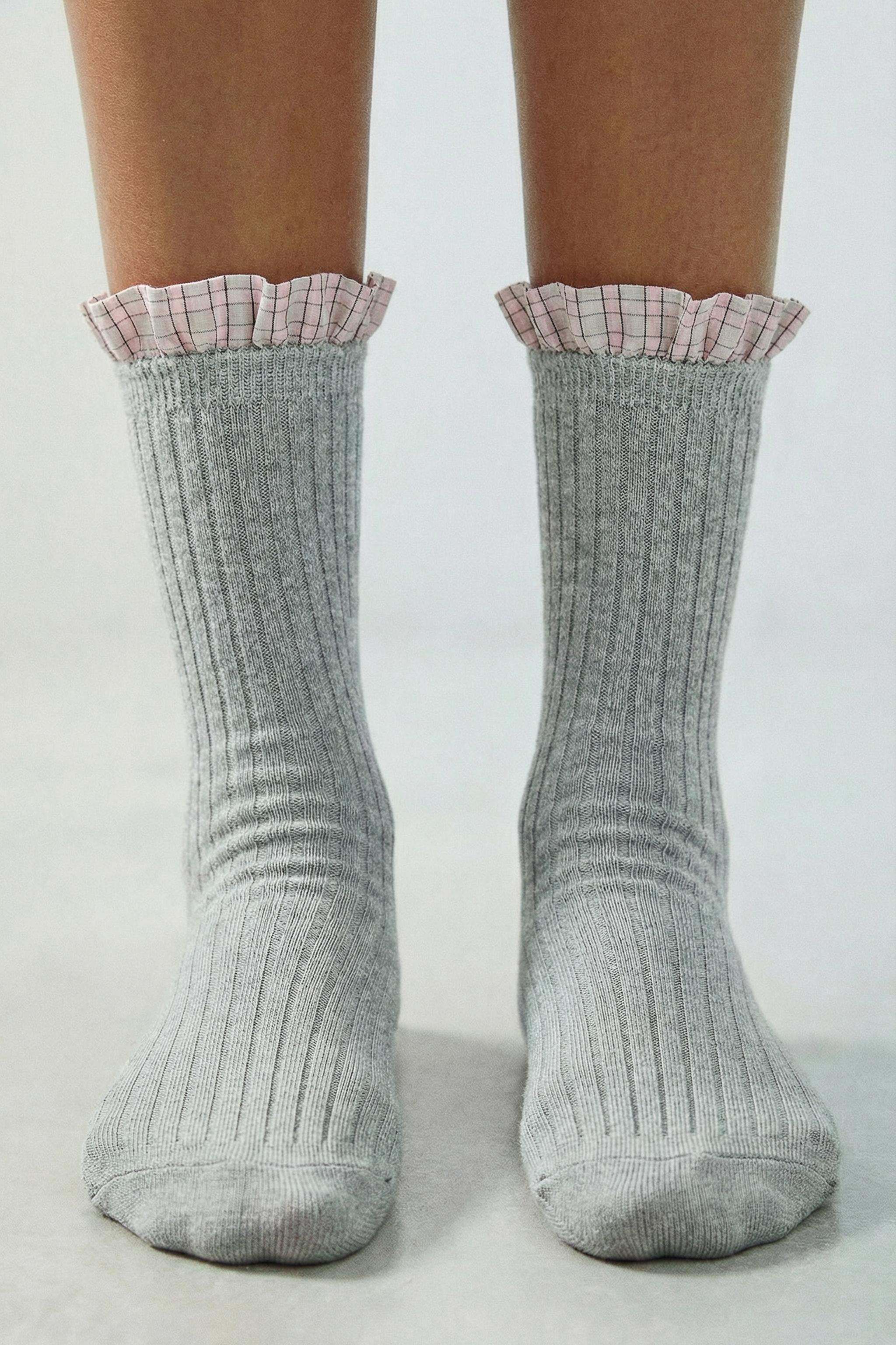 TWO-PACK OF RUFFLE COMBINED SOCKS | Zara Canada