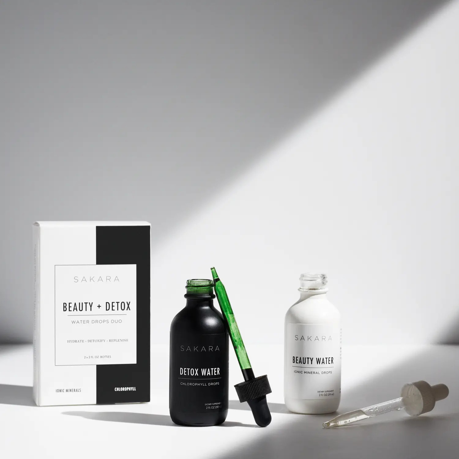 Beauty Water® + Detox Water Drops | Sakara Life