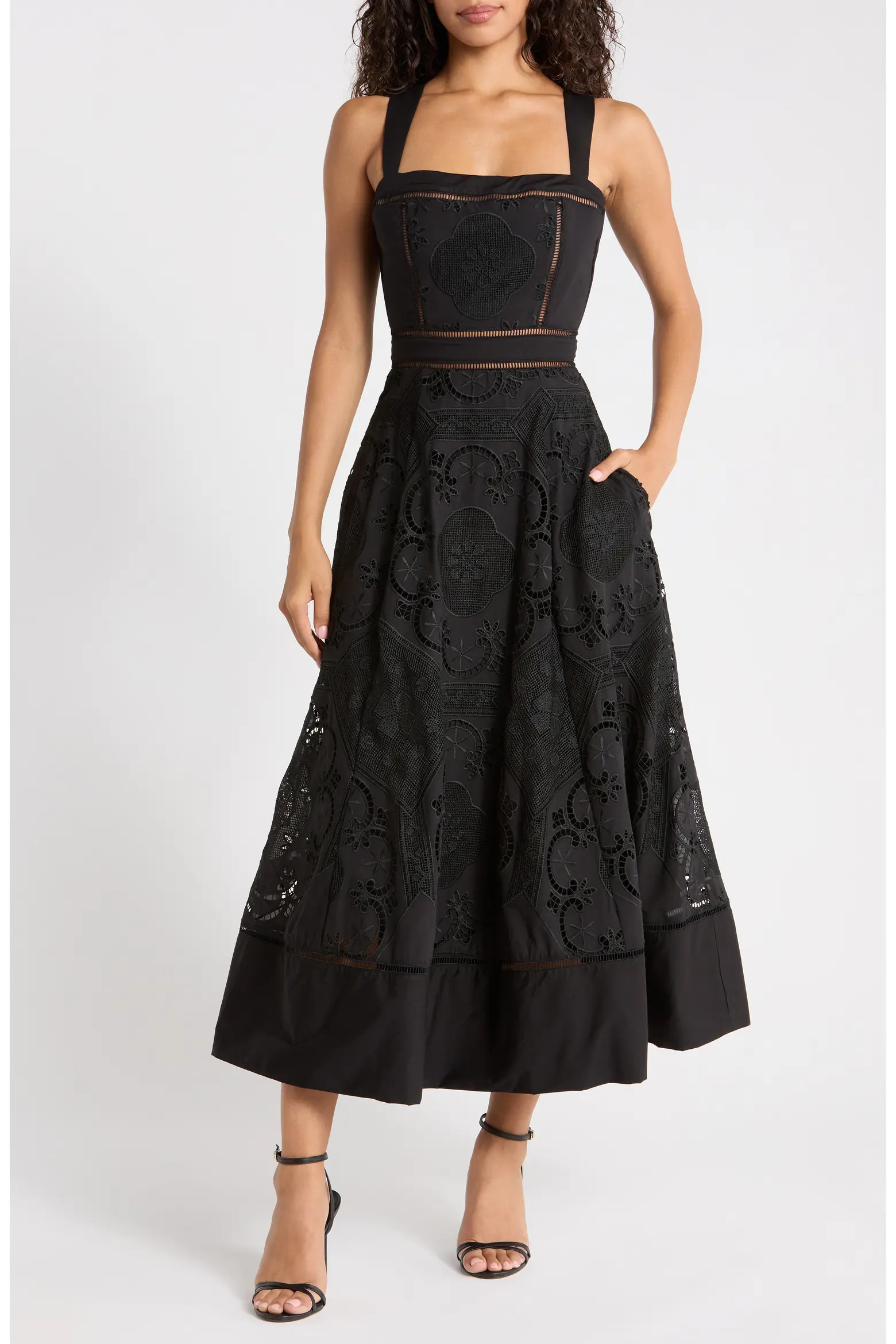 Ava Embroidered Sleeveless Maxi Dress (Women) | Nordstrom | Nordstrom