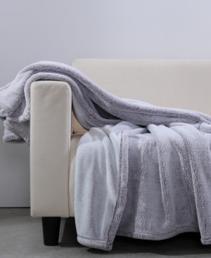 Berkshire PrimaLush Tipped 50" x 60" Plush Throw | Macys (US)