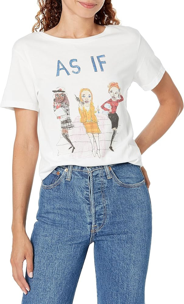 Unfortunate Portrait Women's As If Short Sleeve Tee | Amazon (US)