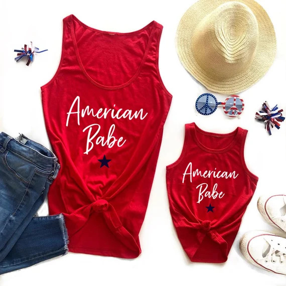 american babe, 4th of july shirt, 4th of july shirts, fourth of july shirt, mommy and me 4th of j... | Etsy (US)