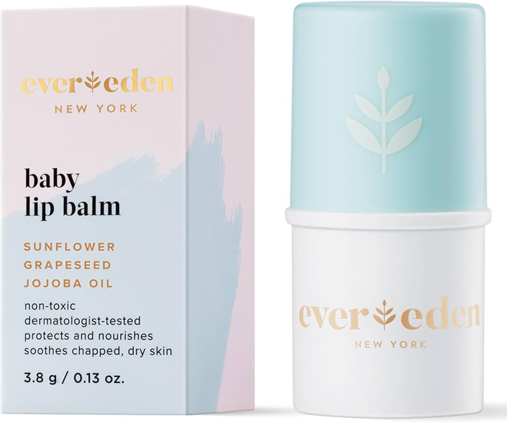 Evereden Baby Lip Balm, 0.13 oz | Clean Baby Care | Non-toxic and Fragrance Free Baby Skincare | Amazon (US)
