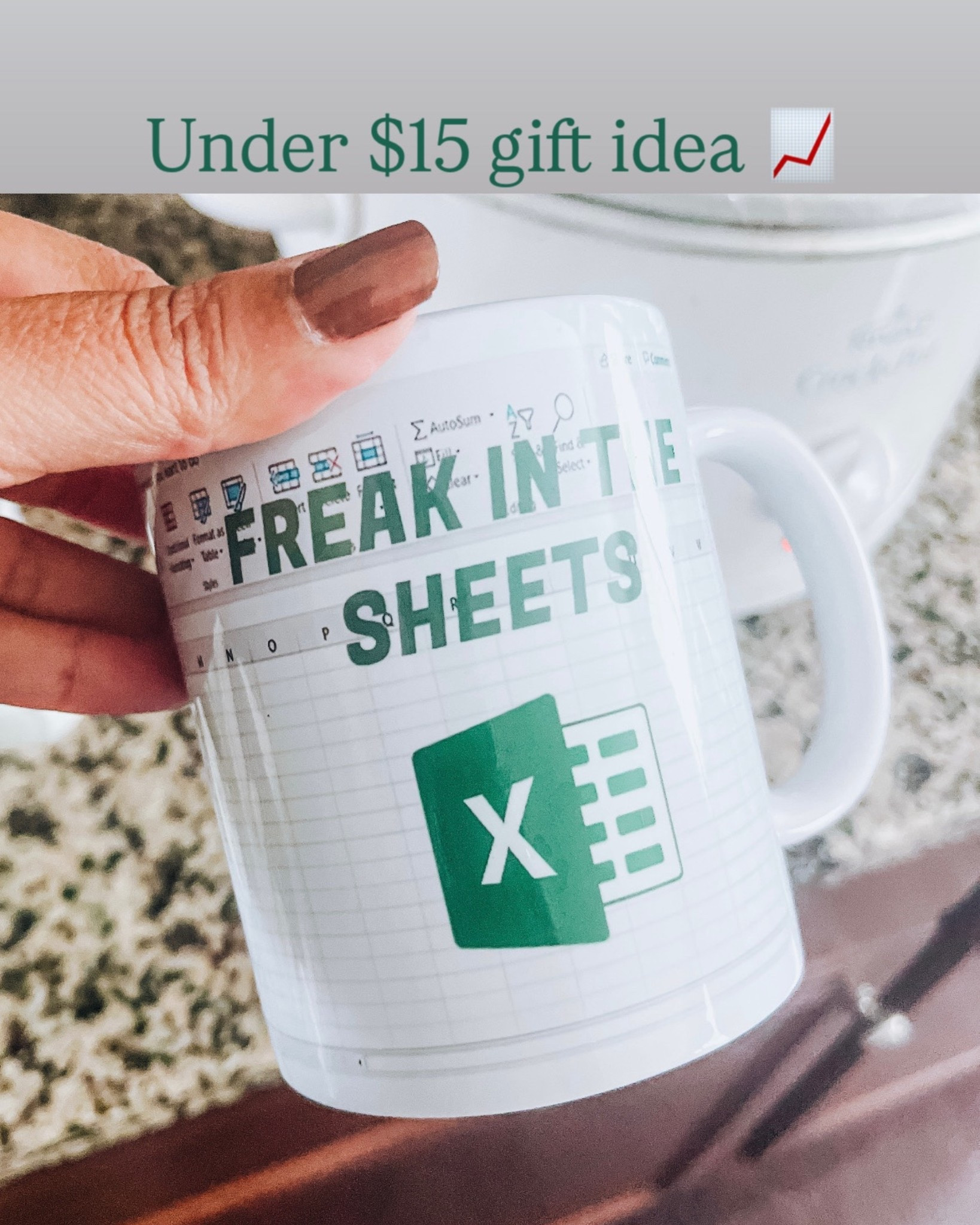 Etsy gift
Mugs under $15
Gift ideas
Excel lover


#LTKGiftGuide #LTKHoliday #LTKWorkwear